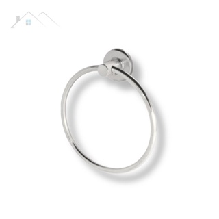 Porta Toalha de Rosto Mãos Argola Aço Inox