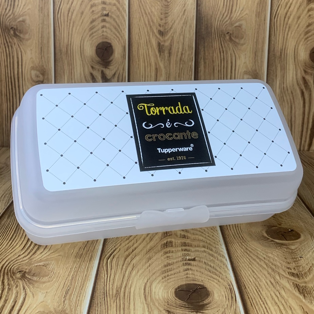 Porta Torrada Tupperware Bistrô Novo Original Tapauer Tapower Tapoer ...