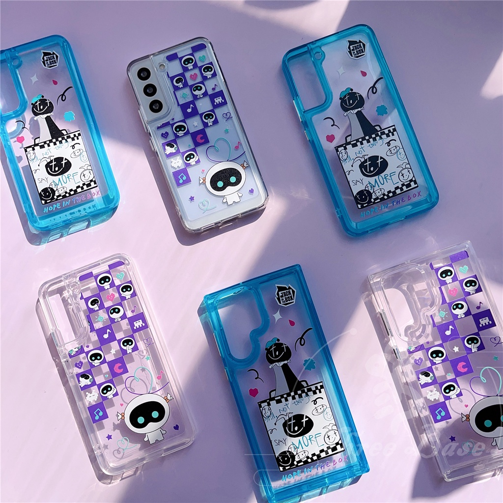 Capinha De Celular BTS-JHOPE JIN Para SamsungS22 S22 + S22Ultra A23 M23 F23 A33 A53 A73 A13 A04S A23 A14 S23 S23 + S23Ultra A54 5G Jack Na Caixa Wootteo Transparente Antichoque