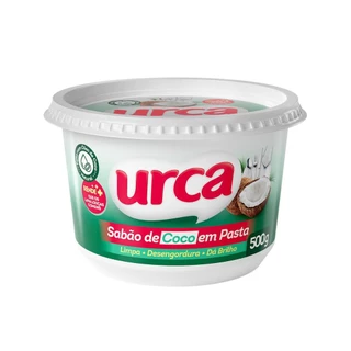 Sabão em Pasta Coco 3 em 1 Urca 500G