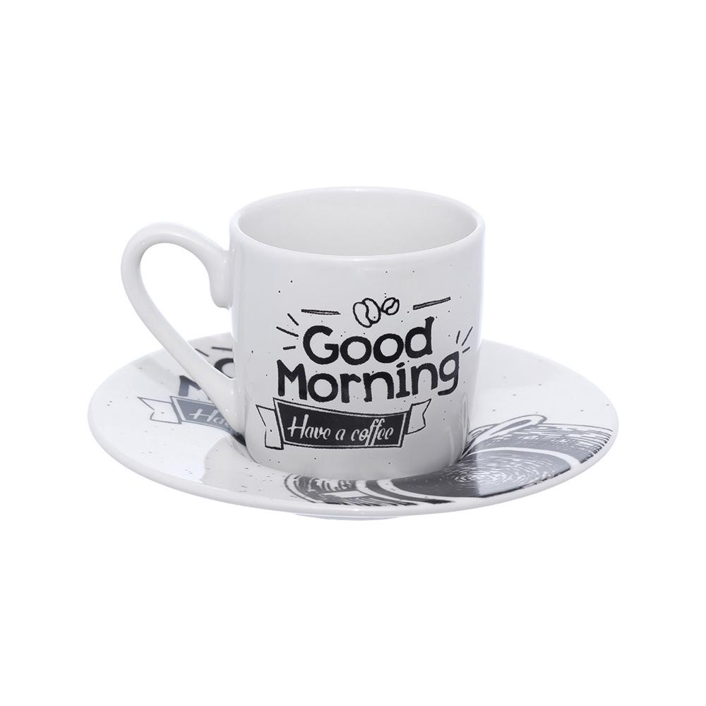Jogo De 6 Xícaras Para Café 80ml Have a Coffee Hauskraft
