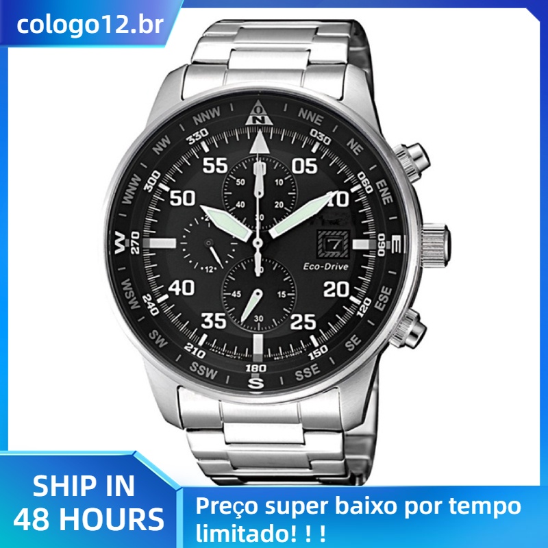 Relógio CITIZEN Original Masculino À Prova D'água Para Marido