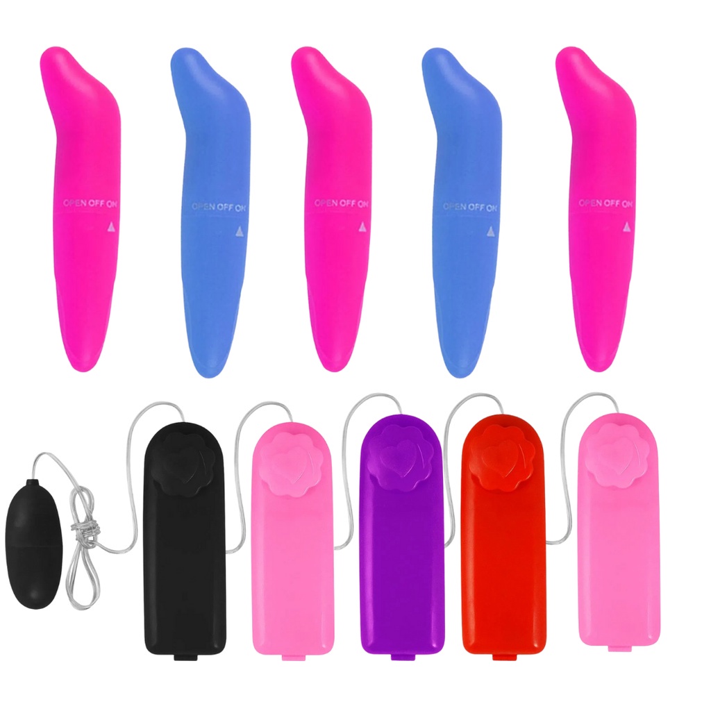 Kit 5 Vibrador Golfinho Ponto G 5 Vibrdor Bullet Multivelocidades Sra Diskreta Shopee Brasil 3877