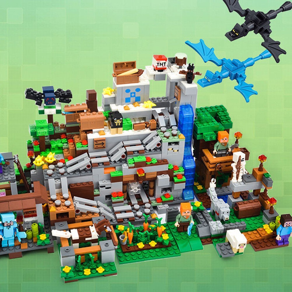 Kit 8 Brinquedo Boneco Minecraft My World Compatível Lego em Promoção na  Americanas