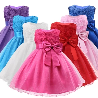 Vestido De 3 A12 Anos De Idade Feminino Estampa Rose Poncho Gaze Princesa Noite Performance Aniversário Casamento Menina
