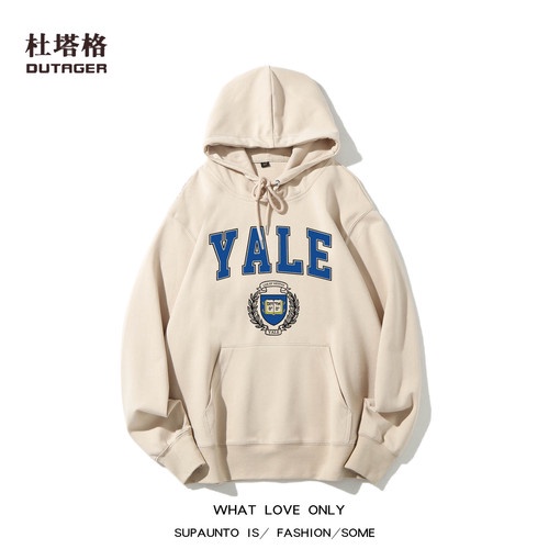 Dutag Creative YALE Universidade Ivy League Famosa Escola De Algodão Puro Sw