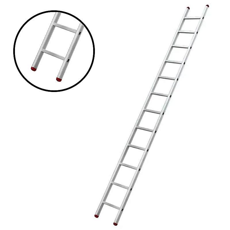 Escada de Alumínio Paralela 12 Degraus 3,5 Metros ESC0610 BOTAFOGO