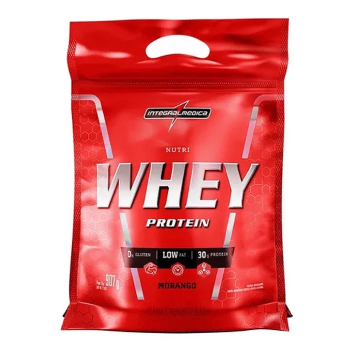 Nutri Whey Protein 907g isolado e concentrado (todos os sabores)