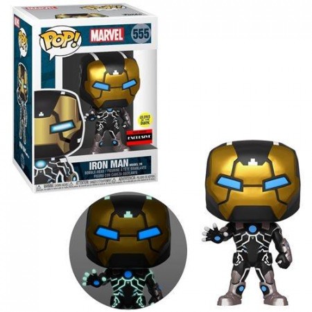 Funko Pop - Iron Man (Model 39) GITD #555