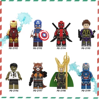 【 Toy World 】 Building Bloco Brinquedos Super-Herói Minifigure Homem De Ferro Hulk Marvel Modelo