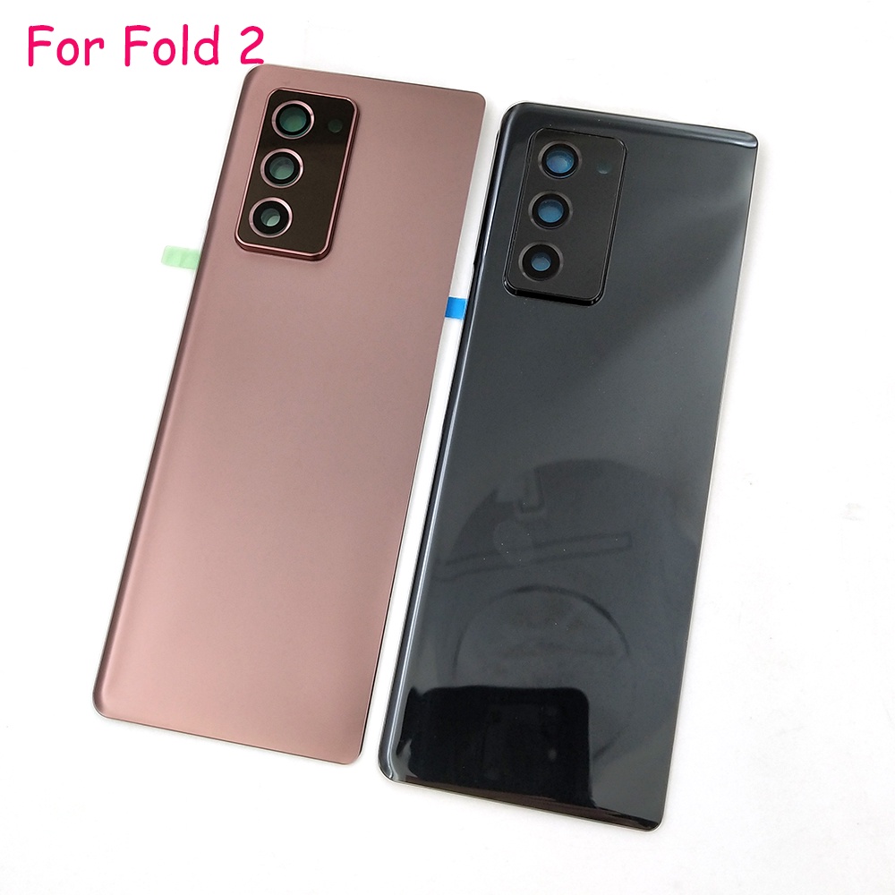 Z Fold 4 Cubierta Trasera De Vidrio Impermeable Con Lente De Vidrio De Camara Y Piezas De Cinta De Repuesto Para Telefono Celular Samsung Galaxy Z