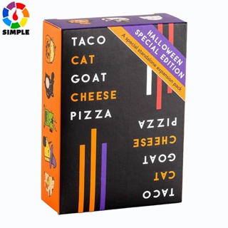 Place Games Taco Chapéu Bolo Presente Pizza + Cartas Promo Jogo de