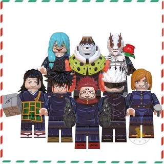 【 Toy World 】 Children Children's Brinquedos Modelo Montado Jujutsu Kaisen Yuji Itadori nano minifigure Animação