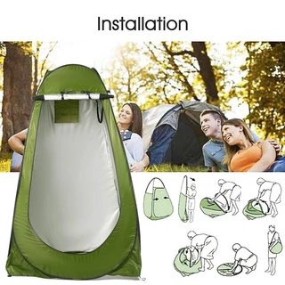 Barraca Banheiro Trocador Roupas Camping Tenda Portatil com banheiro