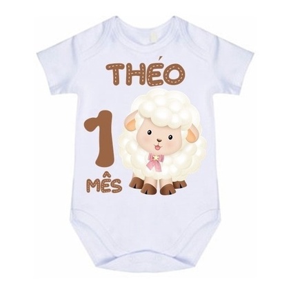 Body Personalizado Frases Ovelhinha Ovelha