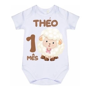 Body Personalizado Frases Ovelhinha Ovelha