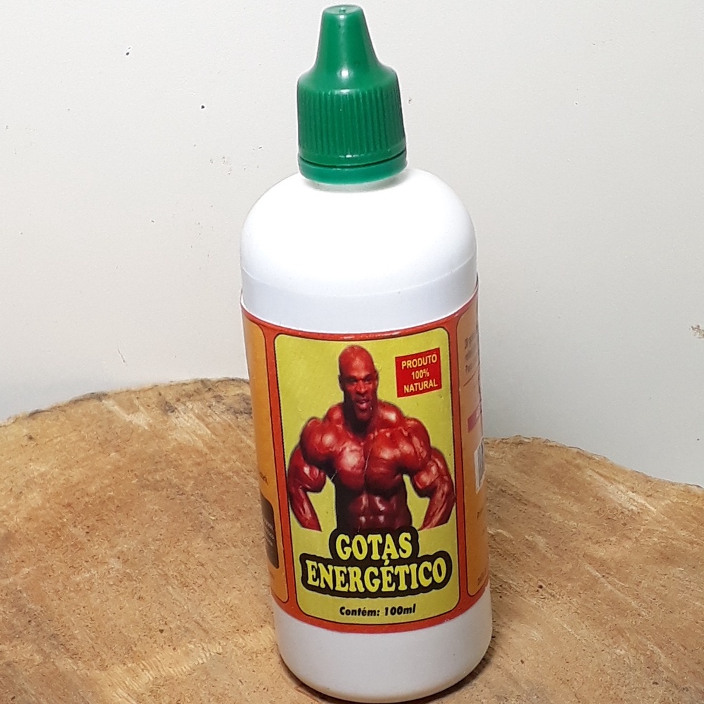 Gotas energético 100% natural - Fortalece os nervos e músculos - 100 ml ...