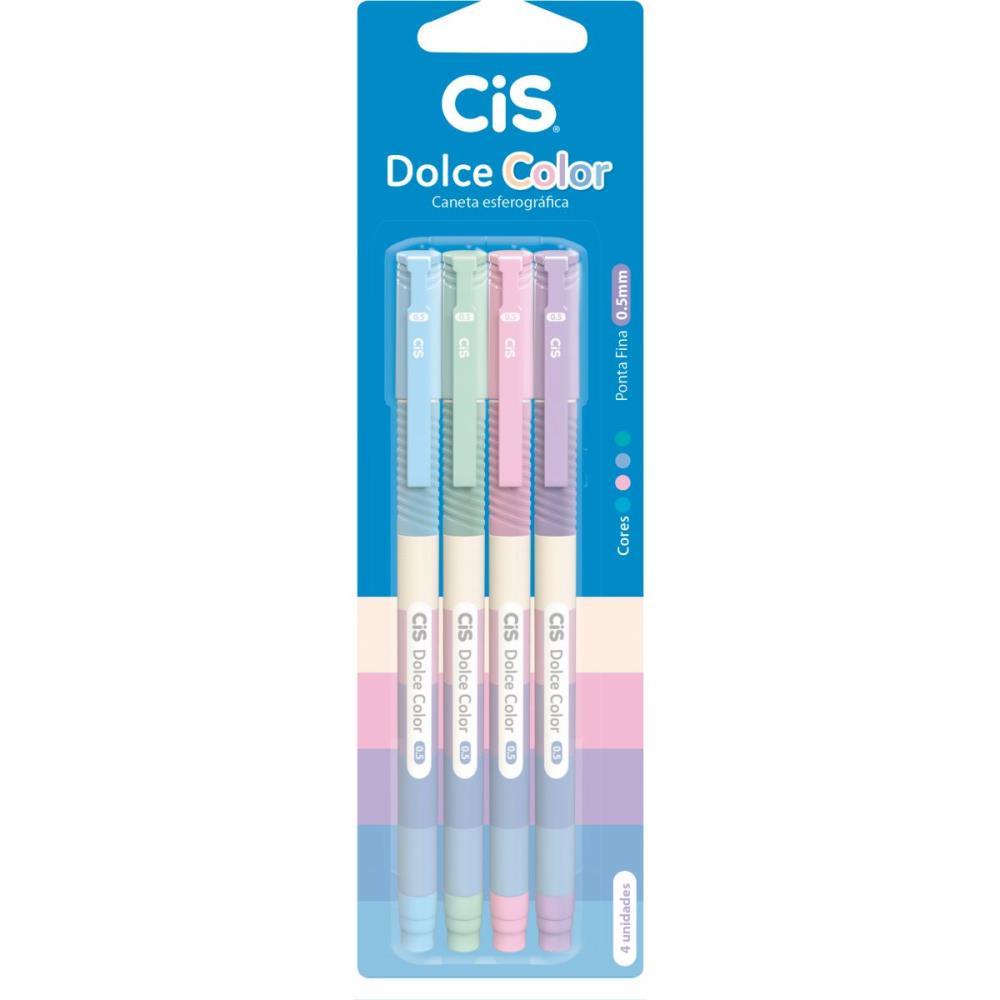 Caneta Esferografica CIS Dolce Color 0,5MM (S) | Shopee Brasil