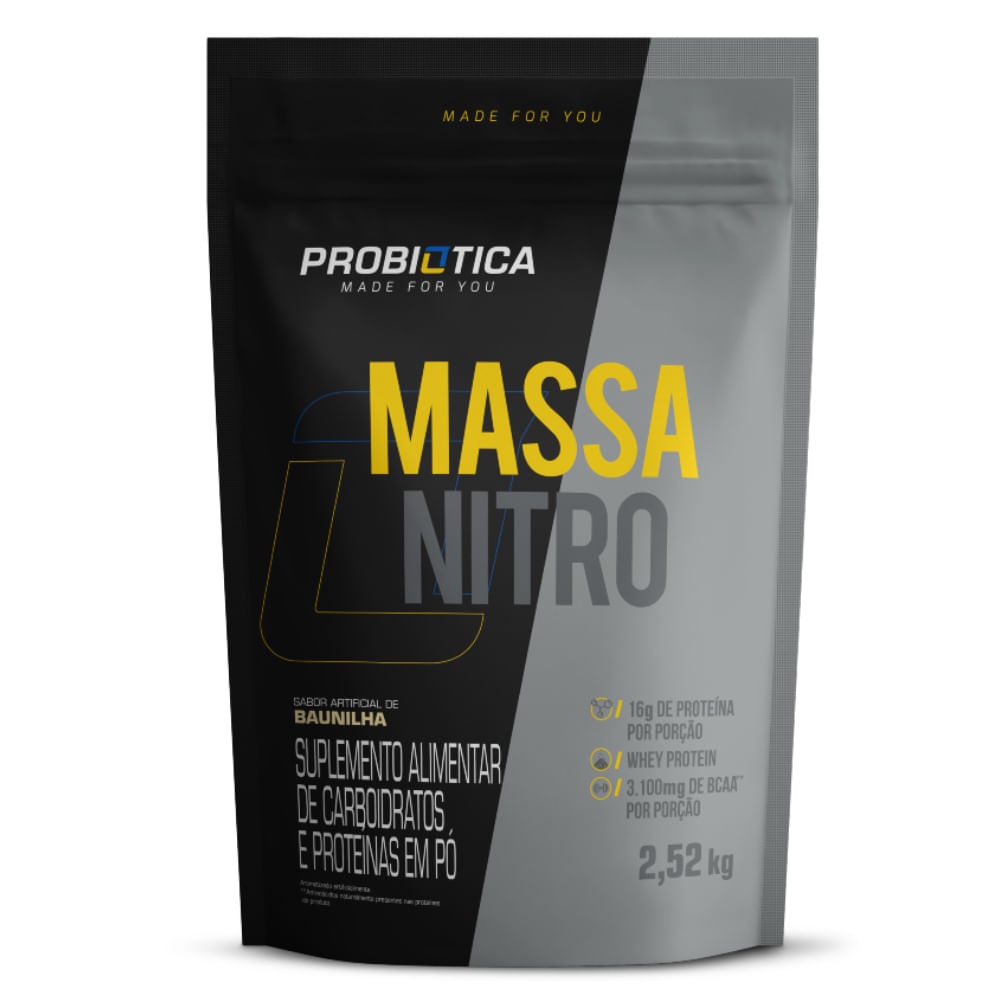 MASSA NITRO REFIL 2,52 KG V01 PROBIOTICA