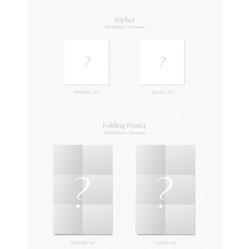 ASTRO] MOONBIN & SANHA 3rd Mini Album - INCENSE (DIGIPACK