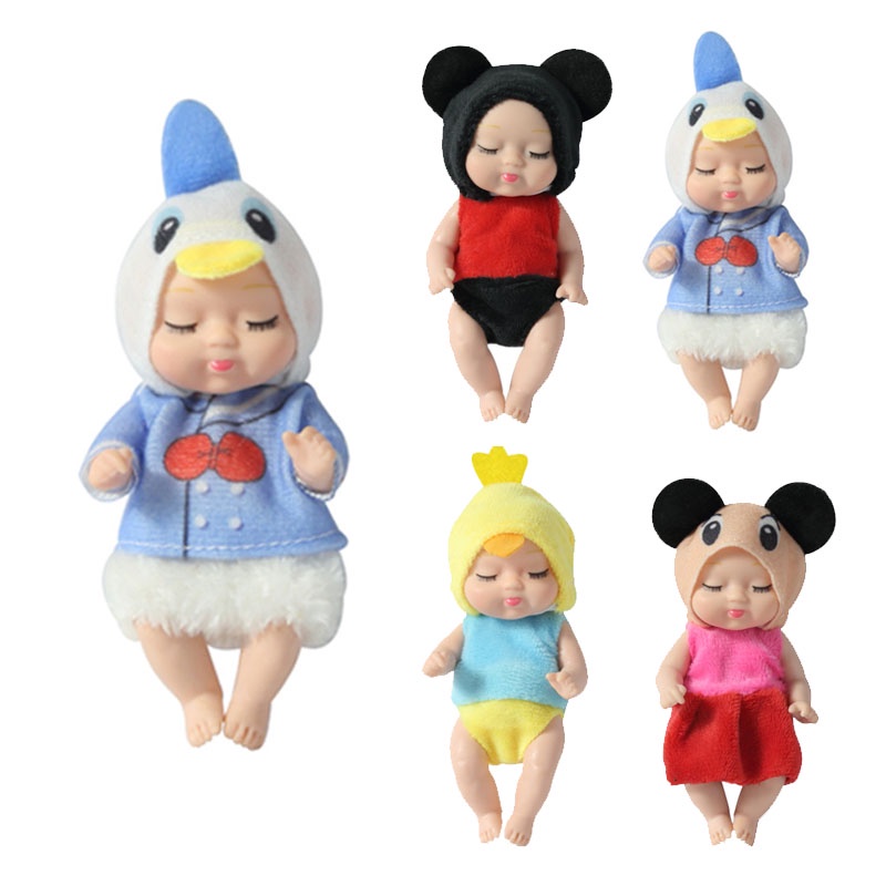 Bebe Reborn Silicone Barbie Original Boneca Realista BB Reborn Simulação Dormir Mini Sono Realista Brinquedos De Menina Presentes De Natal