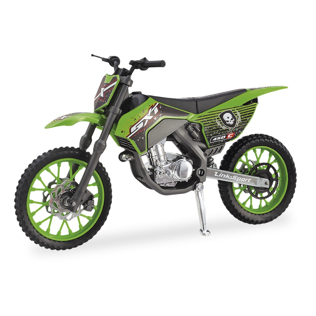 Brinquedo Moto De Trilha Cross Motocross Infantil 232 - Bs Toys