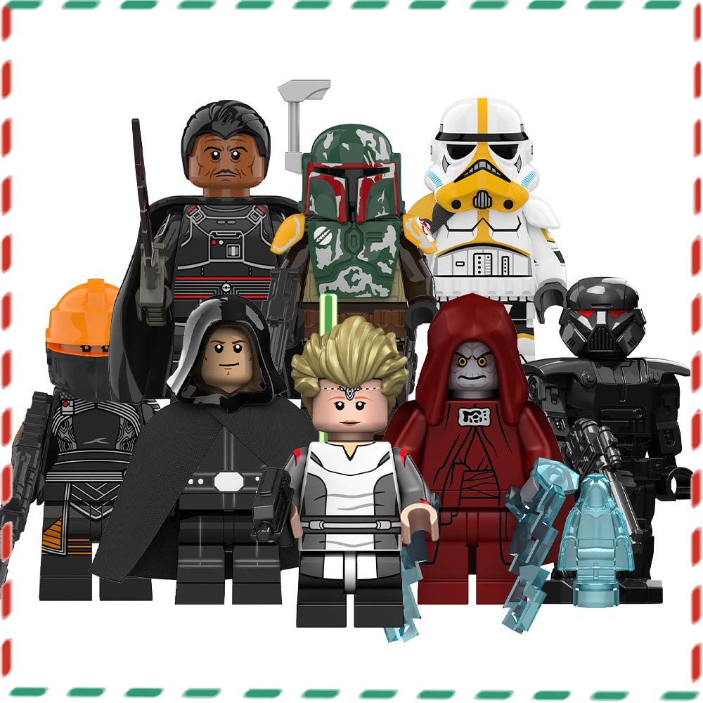 Blocos De Construção Para Crianças Star Wars Montagem De Brinquedos Skywalker Soldier Minifigure