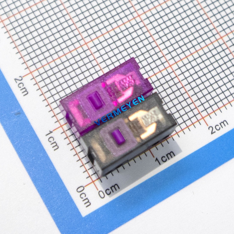 HCNHK Switch Purple gold pink dot 150million lifespan Black pink dot 100million lifespan