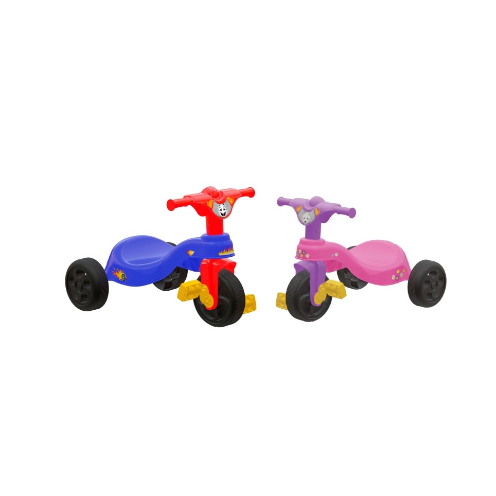 Triciclo Velotrol Infantil Tico-tico Bebe Motoca Empurrador