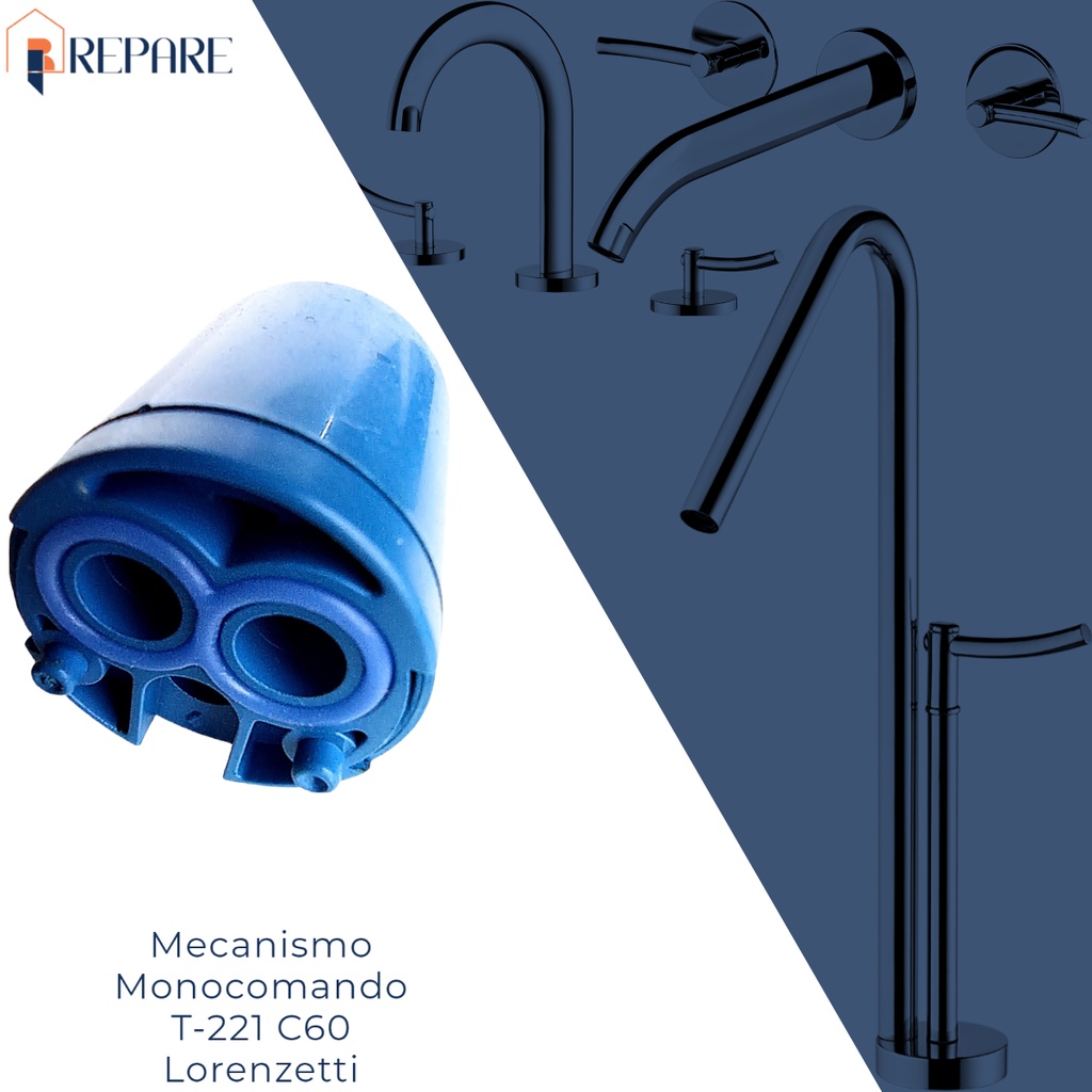 CARTUCHO MONOMIX T-221 LORENZETTI | Shopee Brasil