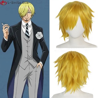 Killing Stalking Oh Sangwoo Blond Mixed Black Cosplay Wigs