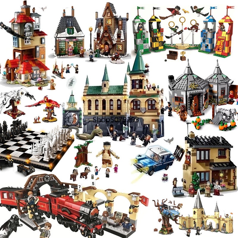 2022 Novo Lego Harry Potter Mago Feijo Câmara De Xadrez Secretos Privet  Drive Ataque on The Burrow Hedwig Blocos De Construção Brinquedos -  Escorrega o Preço