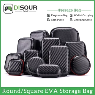 Mini Bolsa De Fone De Ouvido Portátil Moedas USB Caixa De Armazenamento Carteira Acessórios