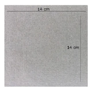 10 Pçs Tampa De Mica Para Microondas 14 X 14