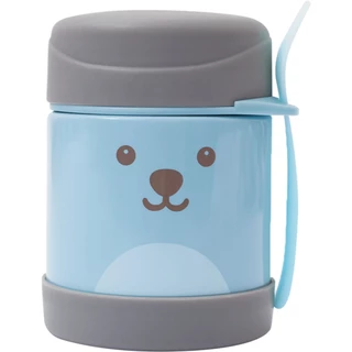 Pote Térmico 320ml Com Talher Gumy Azul 12471 Buba