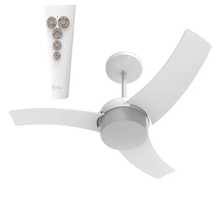 VENTILADOR TETO ALISEU WAVE BRANCO COM CONTROLE REMOTO