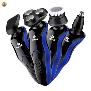 Barbeador Elétrico / Máquina De Barba Elétrica Recarregável Para Barba Masculina YUE