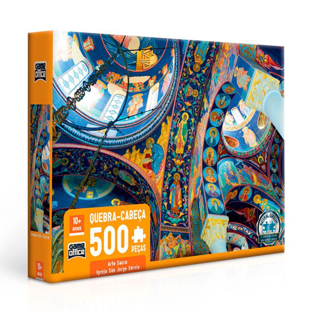 Quebra Cabeça Nossa Senhora Grande 1000 pç 54x74 Puzzle Jogo