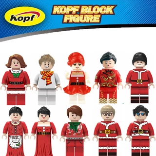 Presentes De Natal Marvel Rogue Thor Iron Man Minifigures Brinquedos Para Crianças Blocos De Construção Presente De Aniversário