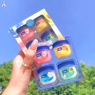 4pcs Máscara Hidratante Para Lábios Bálsamo Reparo De Masculino E Feminino HYOY