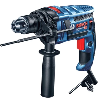 Furadeira Industrial 1/2 POL 750W GSB 16RE c/ Reversão e Maleta + Estojo com 103 Peças BOSCH