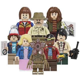 Construindo O Demogorgônio De Brinquedos Coisas Estranhas Mini Blocos Números Infantis Presente