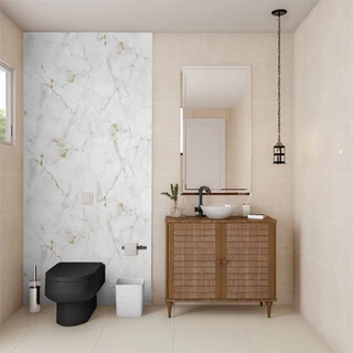 Papel De Parede Adesivo Vinílico Lavavel Marmore 3m X 1m