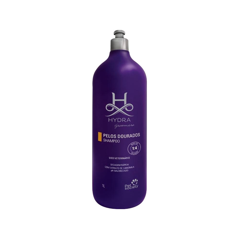 Shampoo Pet Society Hydra Pelos Dourados 1 Litro Shopee Brasil