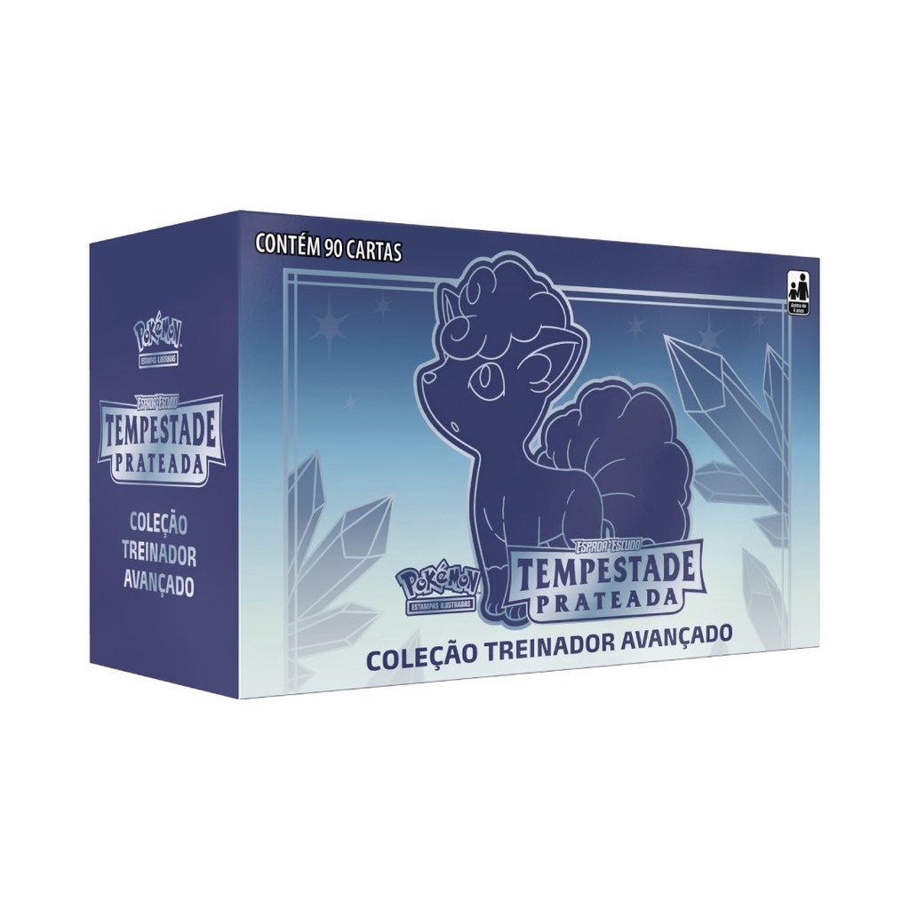 Elite Trainer Box Treinador Avancado Tempestade Prateada EE12 ETB Pokémon TCG Original Jogo Cartas