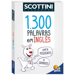 Livro 1300 Palavras Em Ingles Scottini