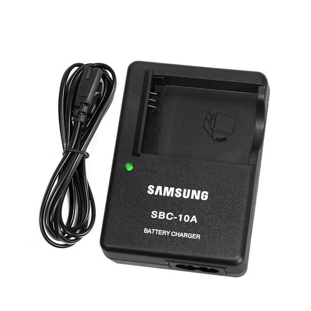Carregador Samsung SBC-10A Para Bateria SLB Câmera L200 110 P1000 WB550