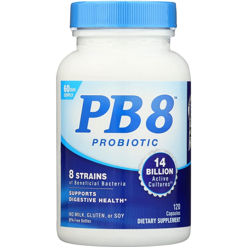 Probiotico PB8 120Cápsulas Nutrition Now O MAIS FAMOSO | Shopee Brasil