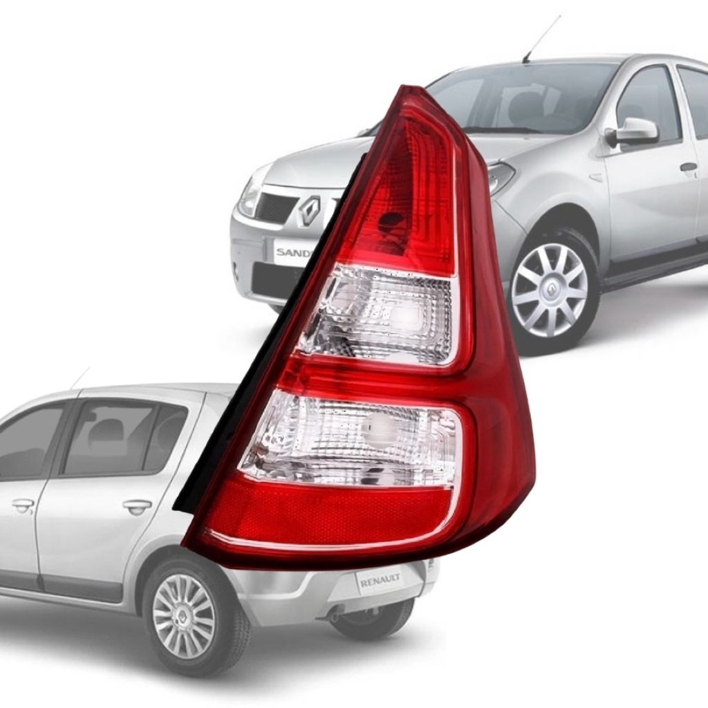 Lanterna Traseira Sandero 2011 a 2014 Lado Direito Bicolor | Shopee Brasil