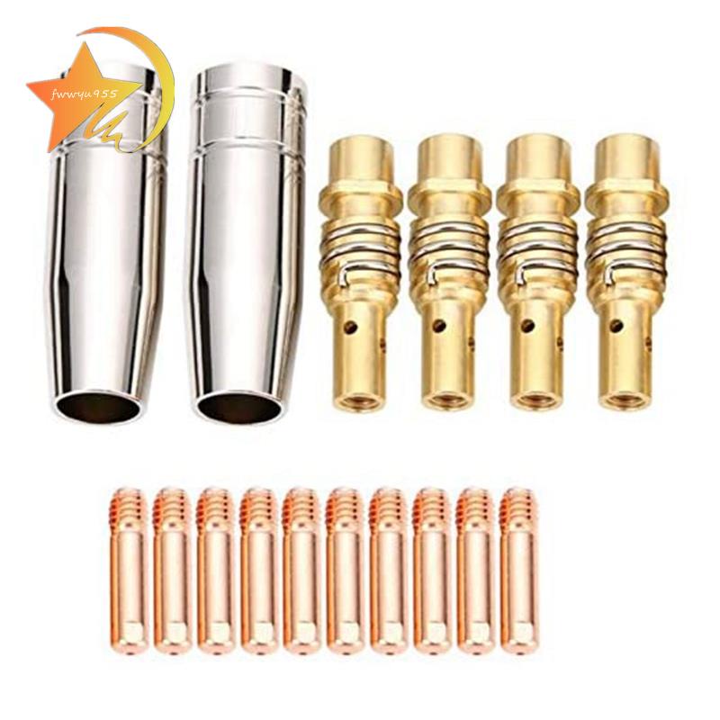 Buses (nozzles) En Cuivre Pour Torche De Soudage MIG Miller MDX 100 - Lot De 2, 1/2 Pouce ID